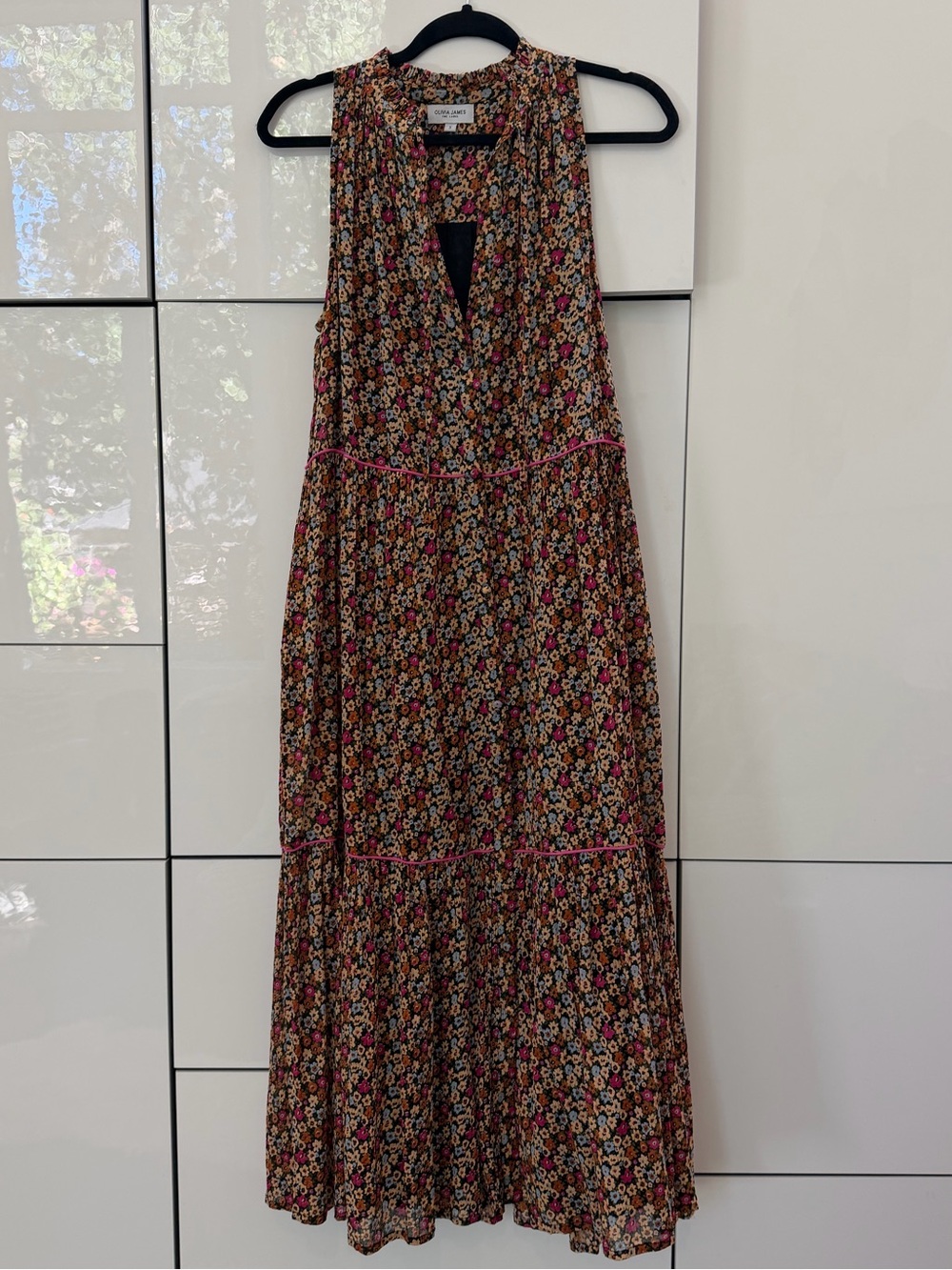 Olivia James long dress size small